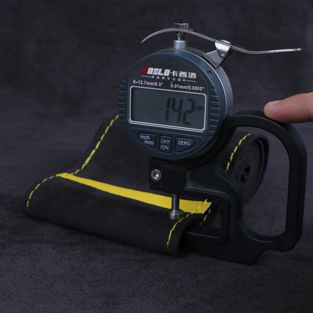 Soft Suede-Style Steering Wheel Cover with Braiding