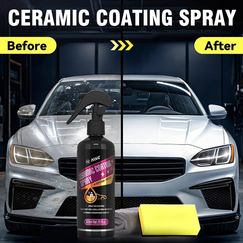 Spray-On Nano Ceramic Car Paint Protection