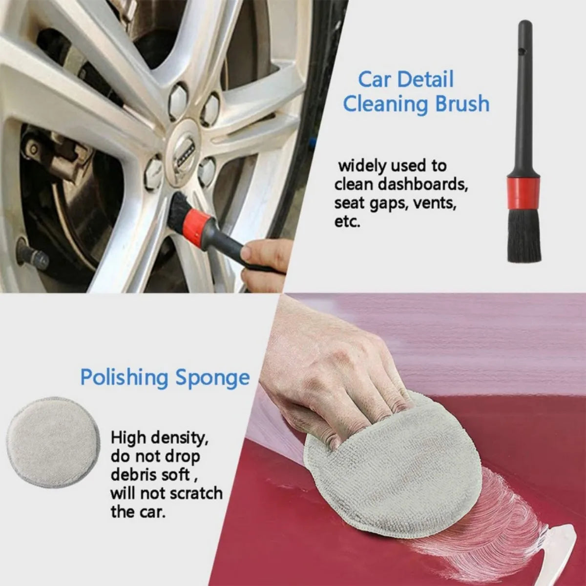 All-in-One Auto Detailing & Cleaning Kit