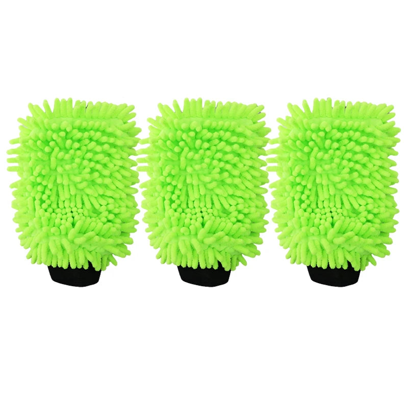 Non-Scratch Microfiber Cleaning Mitt for Cars
